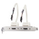 Lindy PC Back Plate, USB 2.0, 2 Port Reference: W128456653