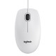 Logitech B100, Corded mouse,White Reference: 910-003360