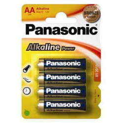 Panasonic 1x4 Alkaline Power Reference: LR6APB/4BP