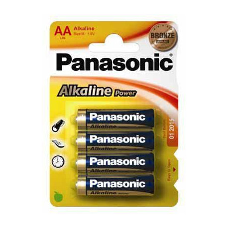 Panasonic 1x4 Alkaline Power Reference: LR6APB/4BP