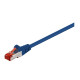 MicroConnect S/FTP CAT6 0.15m Blue LSZH Reference: SSTP60015B