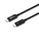 MicroConnect Thunderbolt 4 Cable, 1,5M, Reference: W128105536