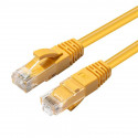 MicroConnect CAT6A UTP 0.5m Yellow LSZH Reference: W125878706