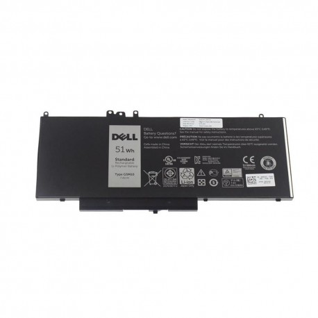 Dell Battery, 51WHR, 4 Cell, Reference: 7FR5J