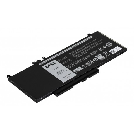 Dell Battery, 51WHR, 4 Cell, Reference: 8V5GX