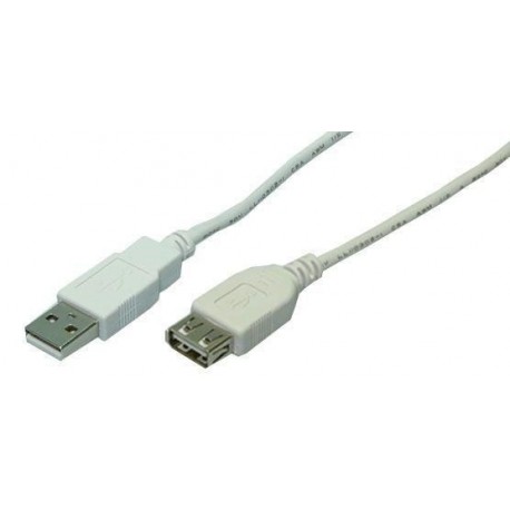 LogiLink USB A - A Ma/Fe 2.00m grey Référence: CU0010