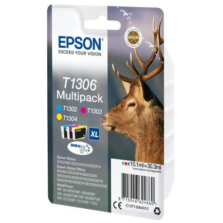 Epson T1306 ink cartridge tri Référence: C13T13064012