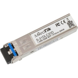 MikroTik SFP module 1.25G SM Reference: S-31DLC20D