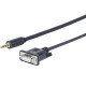 Vivolink 3.5MM - D-Sub9 M-F 25 Meter Référence: PROMJDSUB9-25