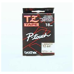 Brother P-Touch Tape Black Reference: TZ641