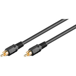 MicroConnect RCA - RCA 5m M-M Gold Reference: AUDC05G