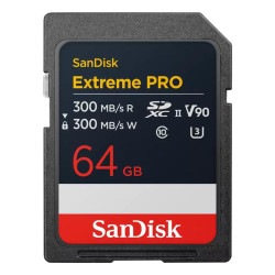 Sandisk Extreme Pro 64 Gb Sdxc Uhs-Ii Référence: W129038625