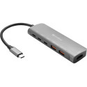 Sandberg USB-C Dock HDMI + 2xUSB-A + Référence: 136-65