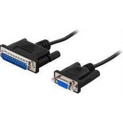 MicroConnect Serial Cable DB9-DB25 3M F/M Reference: IBM029B