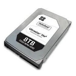 Western Digital 8TB 7.2K 3.5 SAS 12G Référence: W127369823 