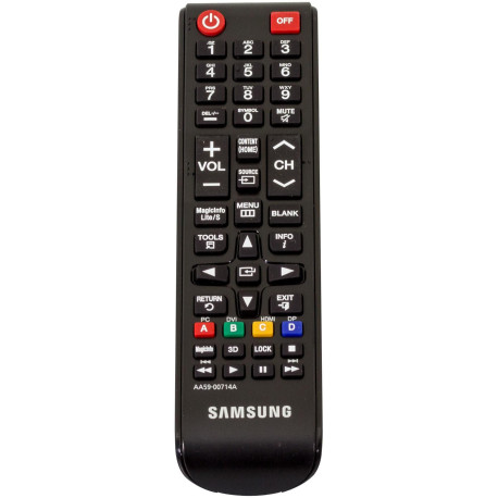 Samsung Remote Control Reference: BN59-01180A