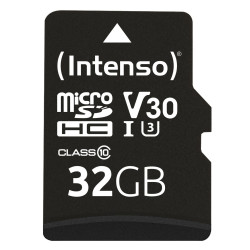 Intenso microSDHC Card 32GB, Professio Référence: 3433480