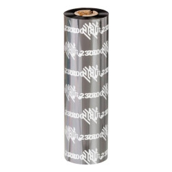 Zebra Ribbon, Wax, 156mm x 450m Référence: 02300BK15645