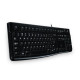Logitech Keyboard K120 Ukrainian black Reference: 920-002643