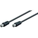 MicroConnect Coax M-F 5m Black 75 Ohm Reference: COAX050