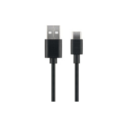 MicroConnect USB3.1 C - USB2.0 0.5M Black Ref: USB3.1CCHAR05B