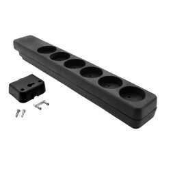 MicroConnect Danish EDB Power Strip 6-way Référence: W128409754