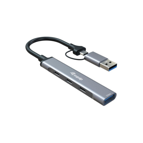 Equip 4-Port Usb 3.2 Gen 1/2.0 Hub, Référence: W129304428