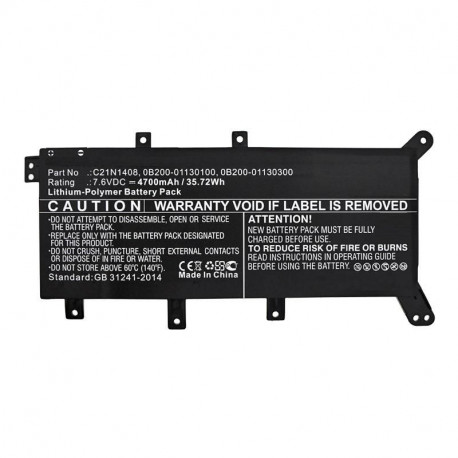 CoreParts Laptop Battery for Asus Reference: W125993364