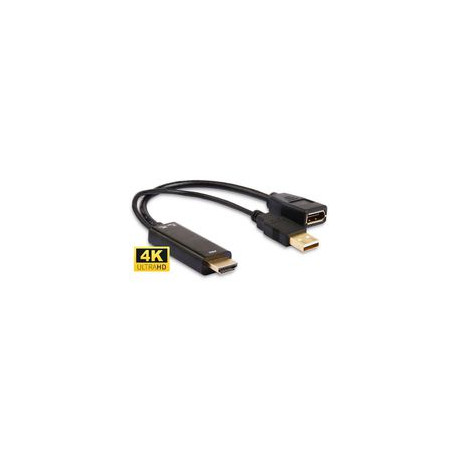 MicroConnect Adapter HDMI - Displayport M-F Reference: HDMDPP1
