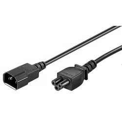 MicroConnect Power Cord C5 - C14 1m Référence: PE080610