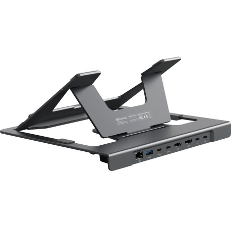 Sandberg USB-C 8in1 Laptop Stand Dock Référence: 136-83