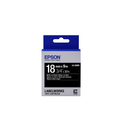 Epson TAPE - LK5BWV VIVID WH/BLK Reference: C53S655014