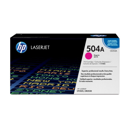 HP Toner Magenta Référence: CE253A