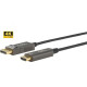 MicroConnect Premium Optic DP - HDMI Cable Reference: DP-HDMI-2000V1.4OP
