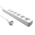 MicroConnect Danish Power Strip 6-way Référence: W128444267