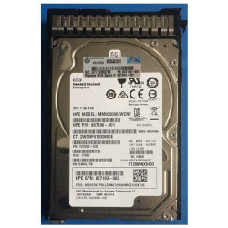 HP HDD 2TB 12G 7.2K SFF SAS SC Référence: 867204-001