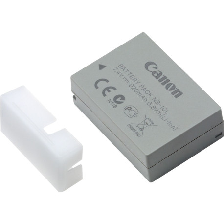 Canon NB-10L Battery, 920mAh, 7.4V Reference: 5668B001