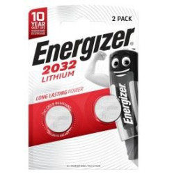 Energizer LITHIUM CR2032 2PK Référence: 637986