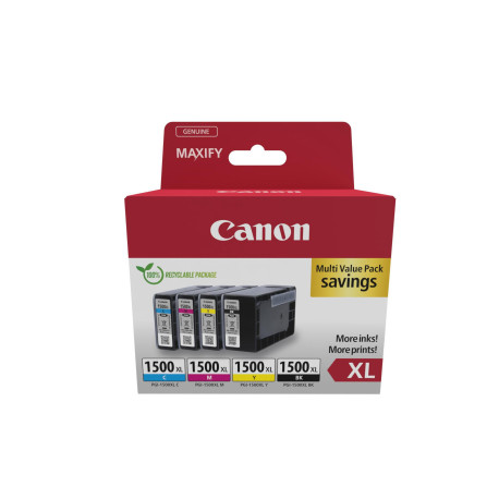 Canon PGI-1500XL BK/C/M/Y MULTI Référence: W128597865