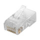MicroConnect Modular Plug CAT6 Plug 8P8C Reference: KON505-10