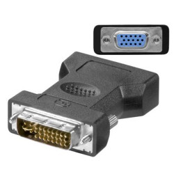 MicroConnect Adapter DVI-I 24+5 - HD15 M-F Référence: MONAJ