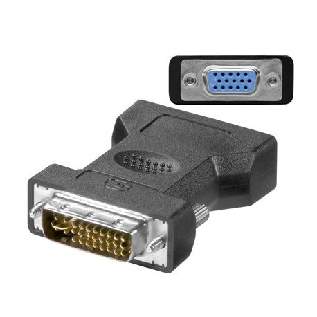MicroConnect Adapter DVI-I 24+5 - HD15 M-F Référence: MONAJ