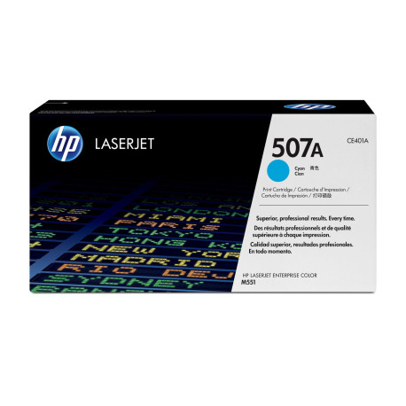 HP Toner Cyan 507A Reference: CE401A