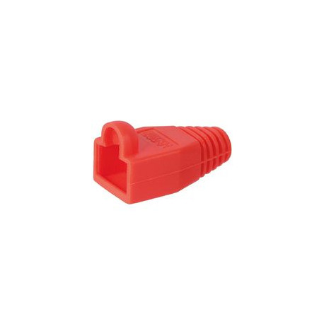 MicroConnect Boots RJ45 Red, 50pcs Reference: KON503R