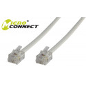 MicroConnect Modular Straight RJ12 6C/6P 2m Reference: MPK102