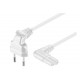 MicroConnect Power Cord Notebook 3m White Reference: PE030730AAW