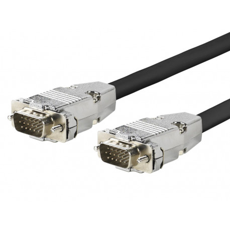 Vivolink Pro VGA Cable Metal M-M 15m Reference: PROVGAM15