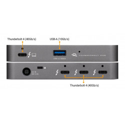 OWC Thunderbolt Hub - 3 x TB4 Reference: W125947845