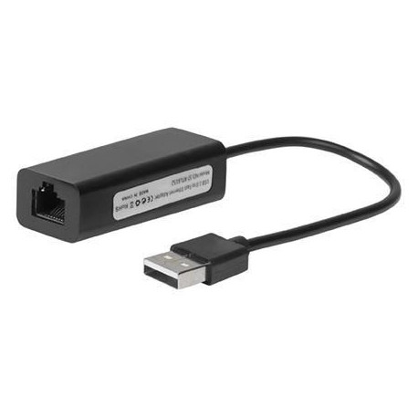 MicroConnect USB2.0 to Ethernet, Black Reference: USBETHB