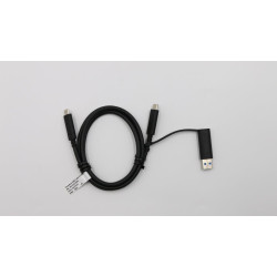 Lenovo USB-C Cable W/ Dongle TP Reference: FRU03X7470